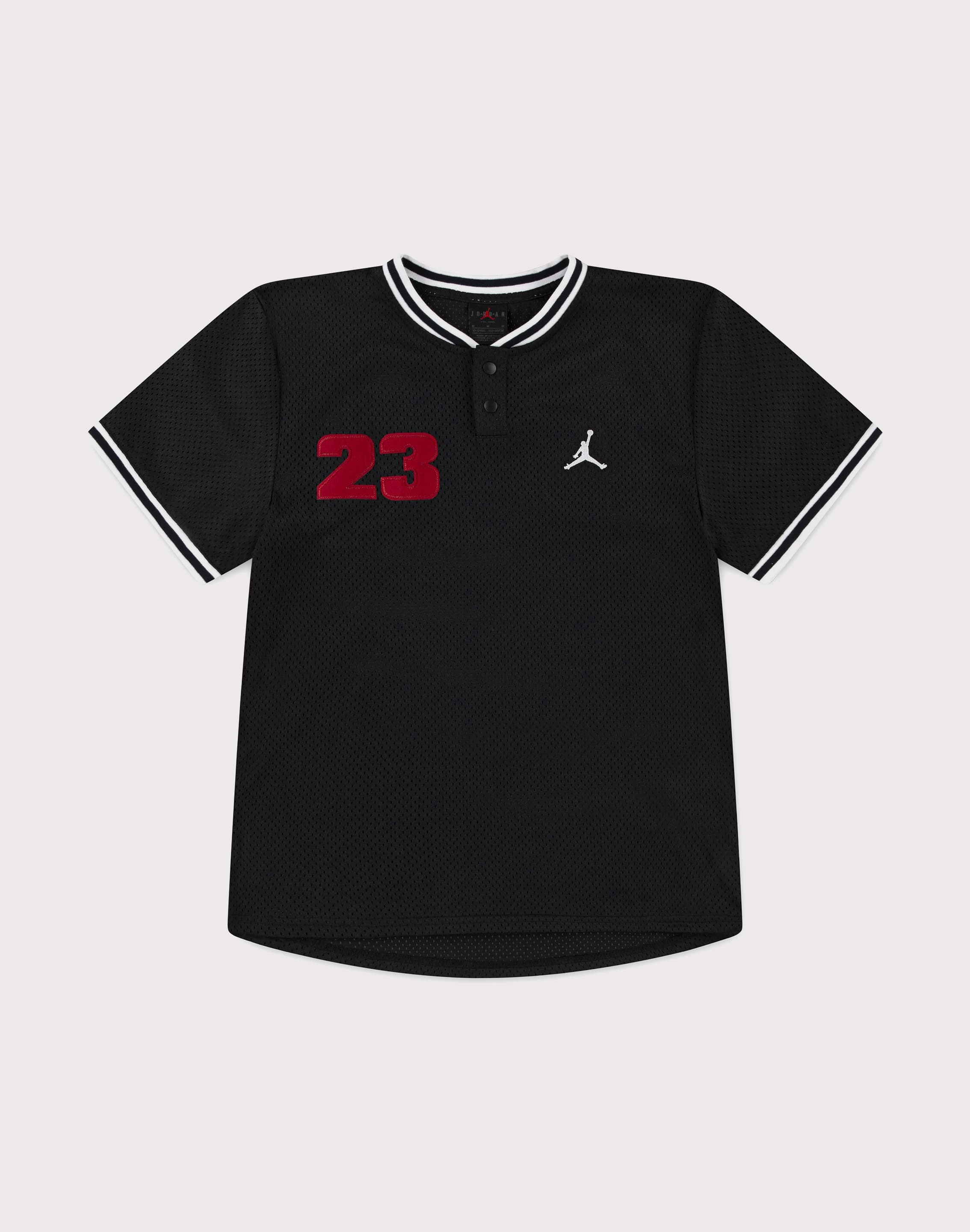 Jordan Jordan 23 Elevated Big Boys' Black Jersey Leather - material fashion Modern fashion