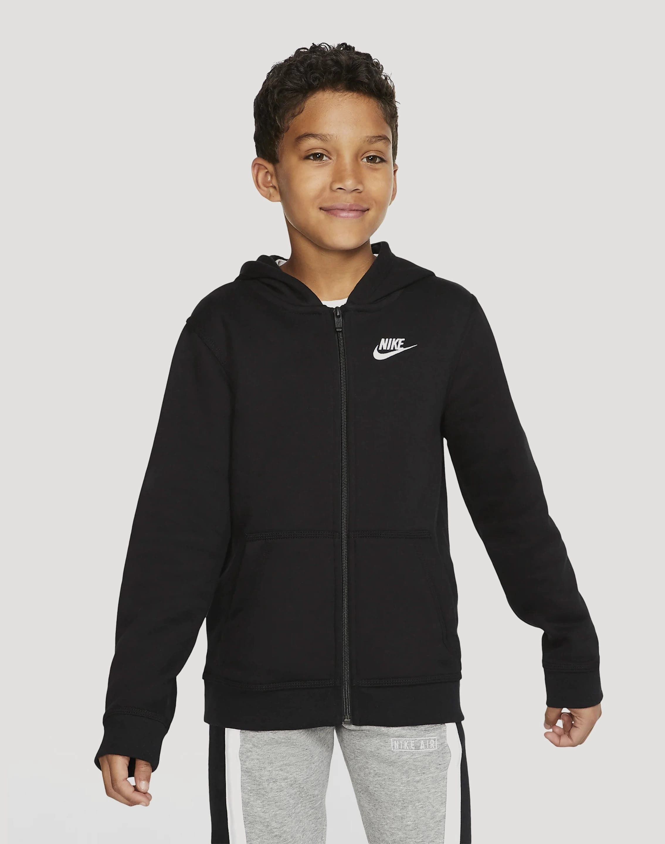 Fashion storage (wardrobes, hangers, etc.) Nike Club Fleece Full-Zip Hoodie Grade-School Popular fashion picks