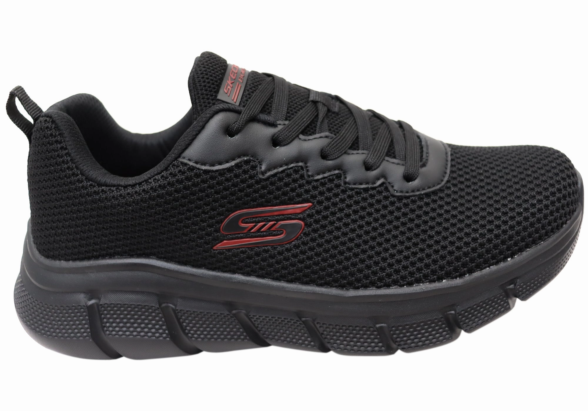 Design Software Skechers Mens BOBS Sport B Flex Chill Edge Comfortable Wide Fit Shoes Jackets