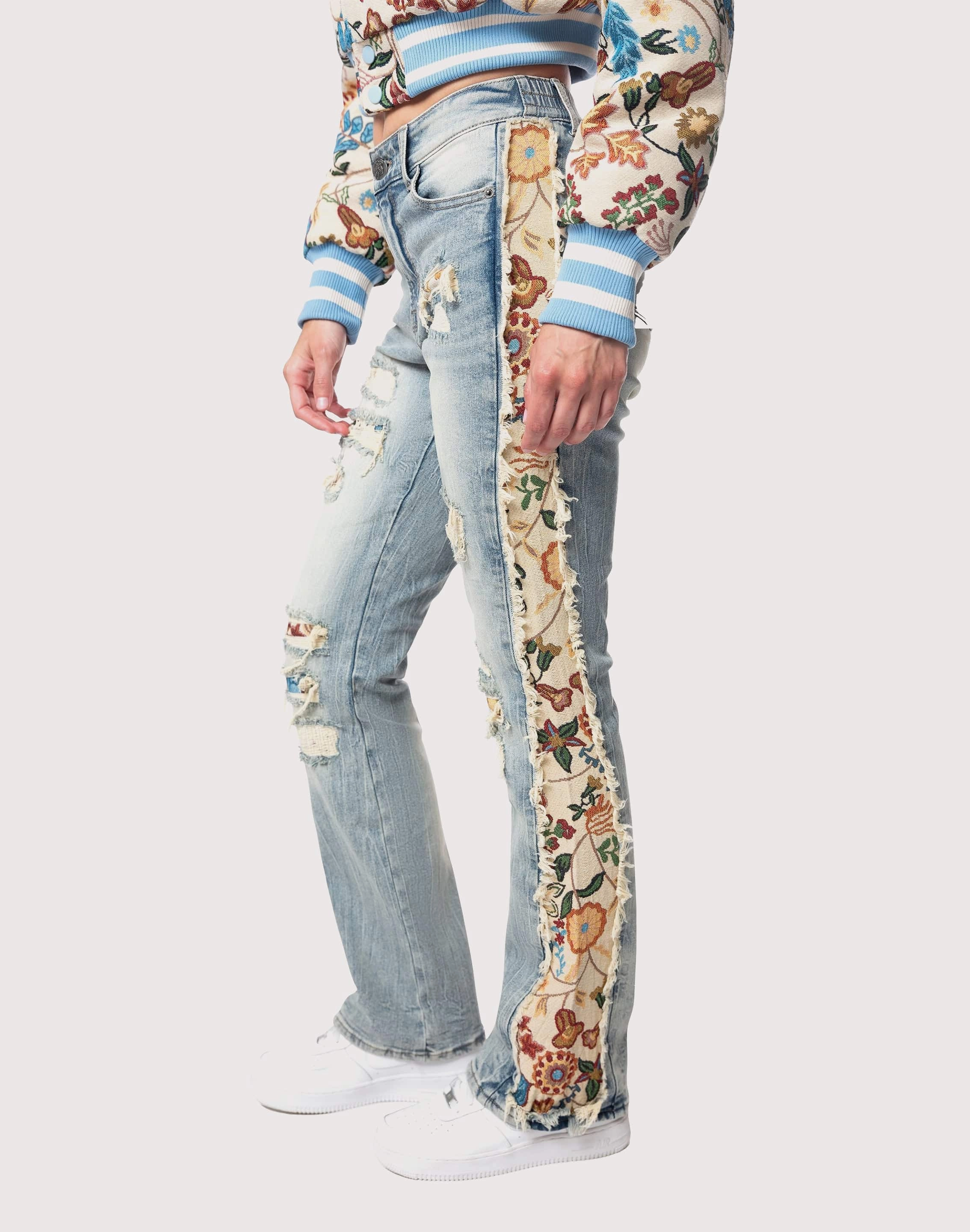 Designer fashion items Grindhouse High Rise Bootcut Tapestry Pants
