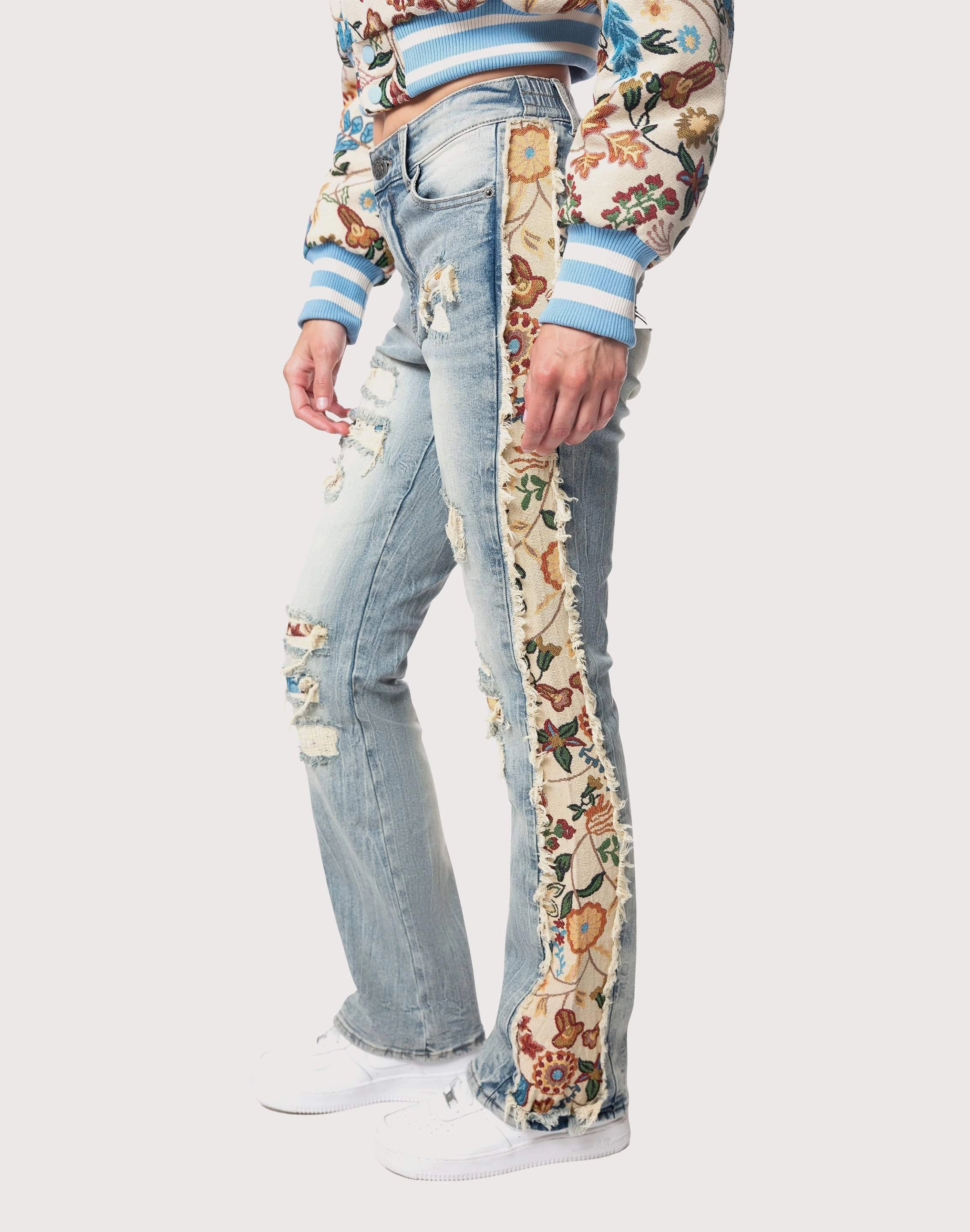 Designer fashion items Grindhouse High Rise Bootcut Tapestry Pants