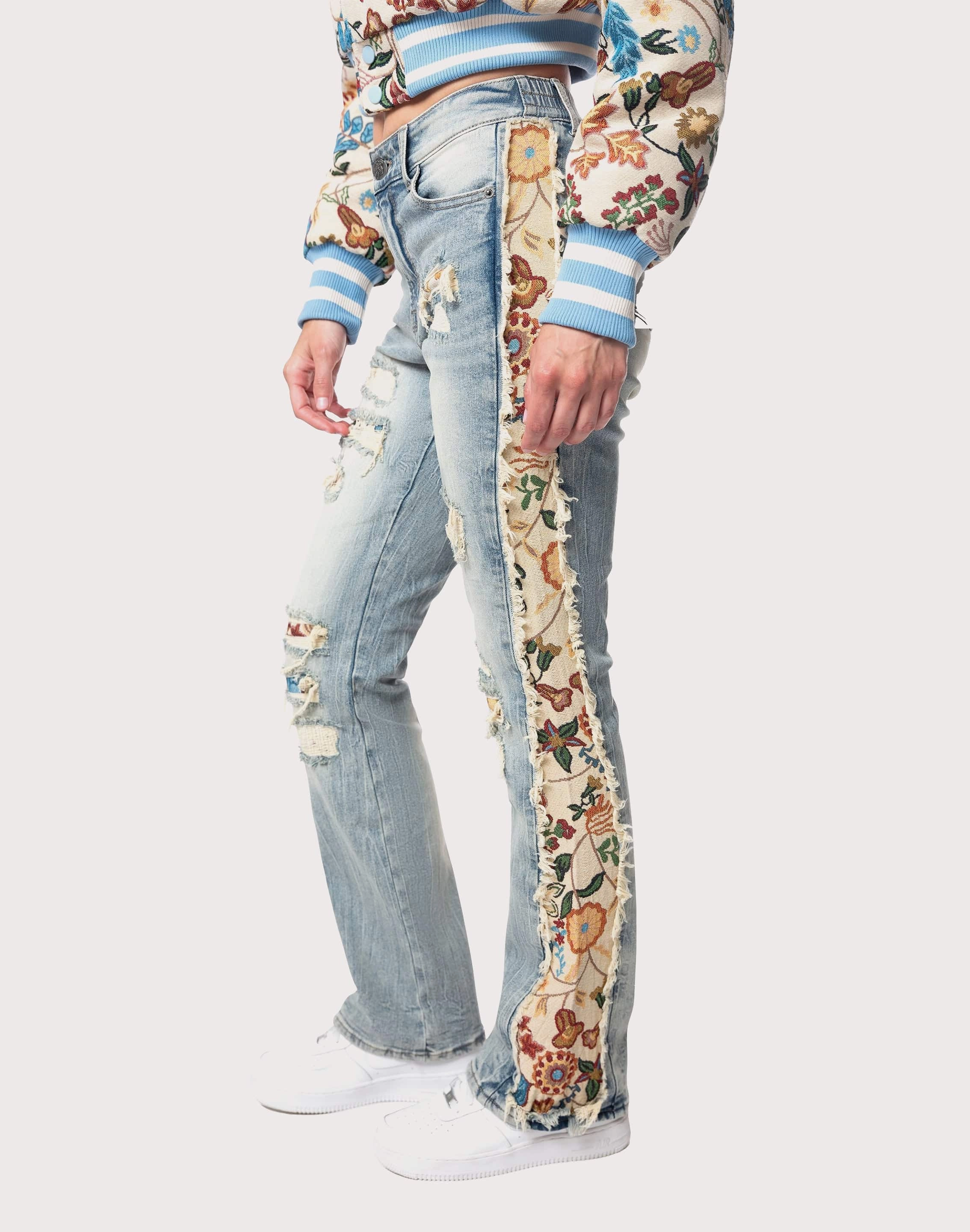 Designer fashion items Grindhouse High Rise Bootcut Tapestry Pants