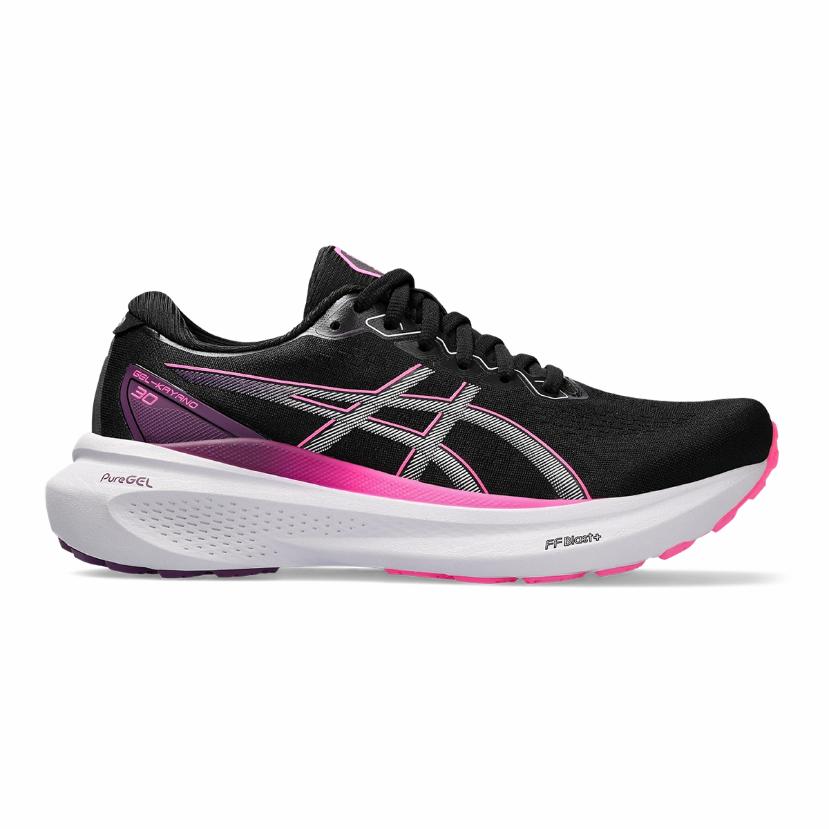 Cutting-edge Asics Gel Kayano 30 - Black - Lilac Hint Intense