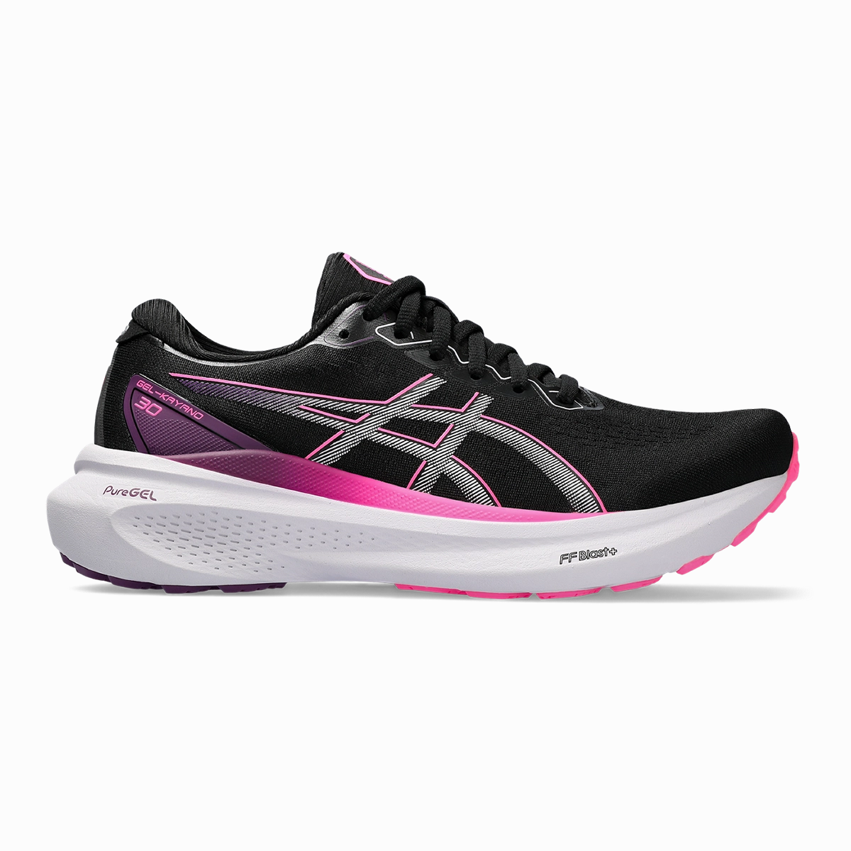 Shielded Asics Gel Kayano 30 - Black - Lilac Hint Educated