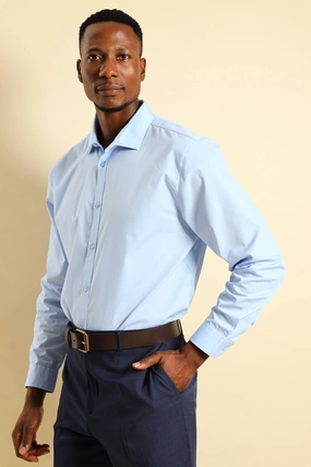 Easy Care Shirt - Light Blue Fashion swaps Denim products