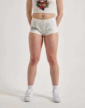 Ed Hardy Cross Heart Booty Shorts Street fashion Formal wear selections