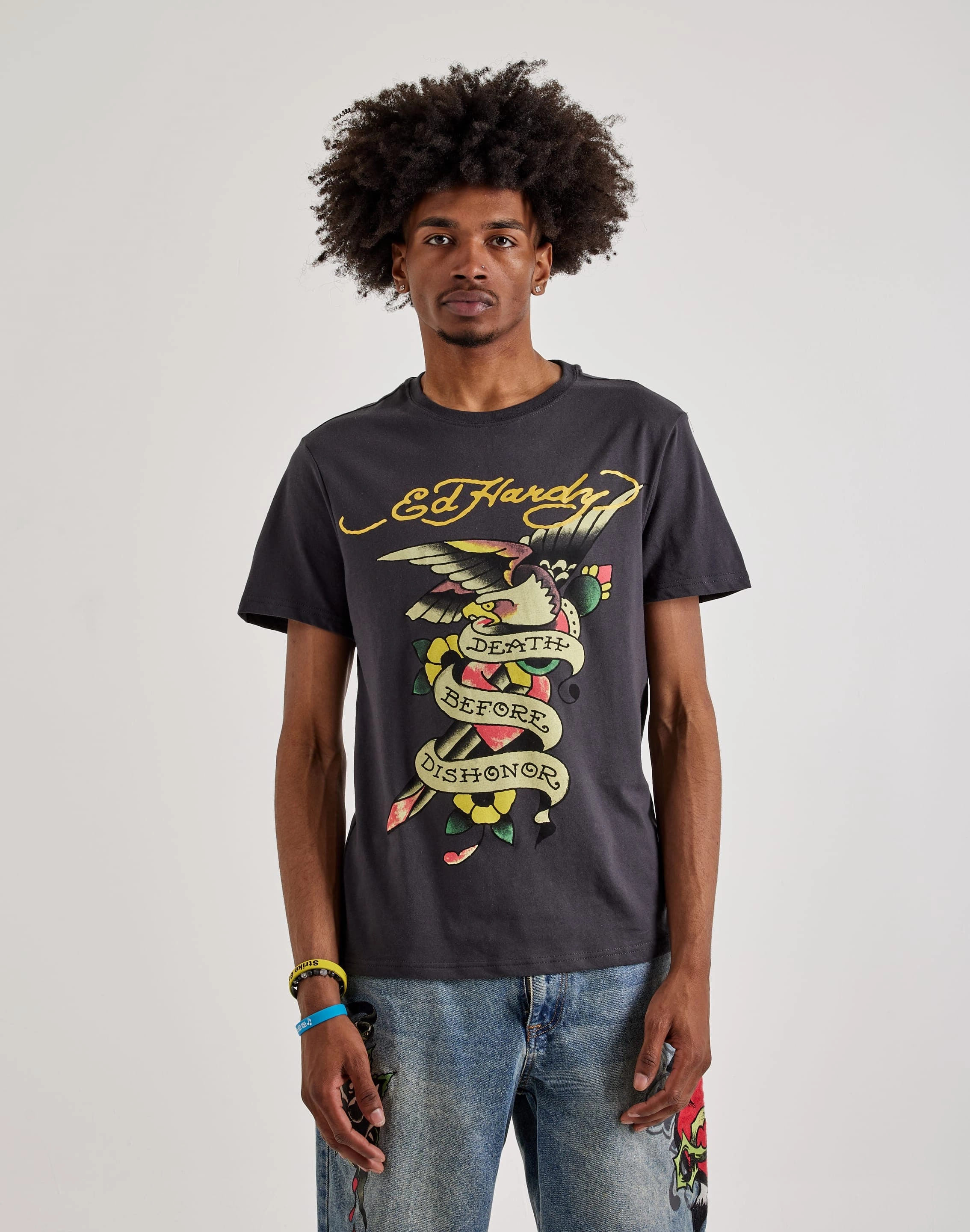 Ed Hardy  Eagle Short Sleeve Tee Activewear gear Workwear options