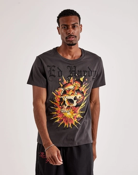 Ed Hardy Exploding Skull Tee Clothing and accessories Fashion accessories