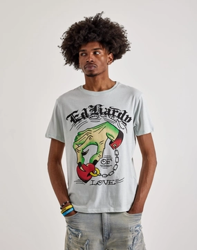 Ed Hardy  Heart Hand Short Sleeve Tee Swimwear selections Fashion essentials