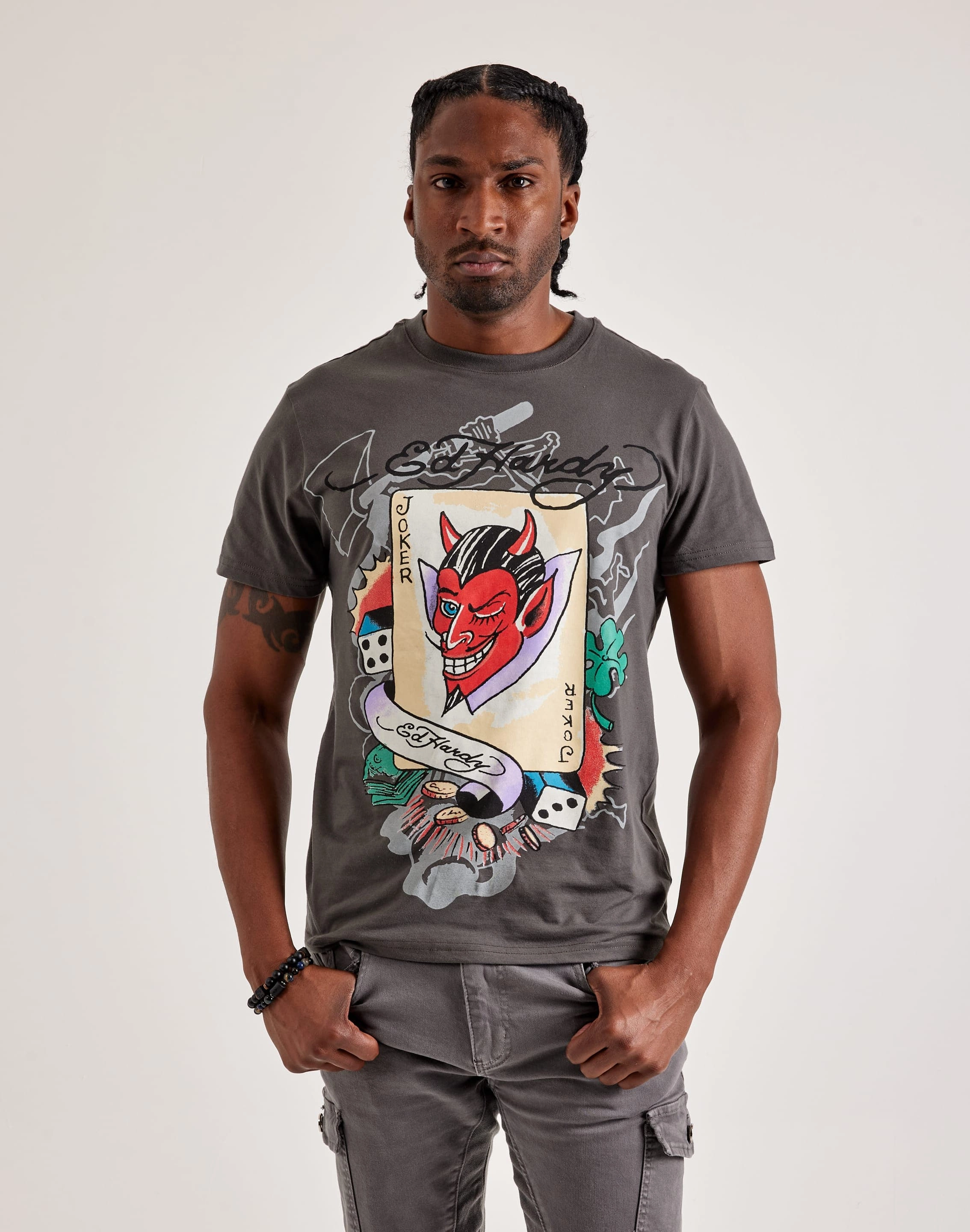 Fashion subscription services Ed Hardy Joker Tee Fashion museums