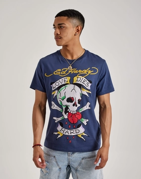 Ed Hardy Love Skull Tee Lingerie and intimates Lace - detailed fashion