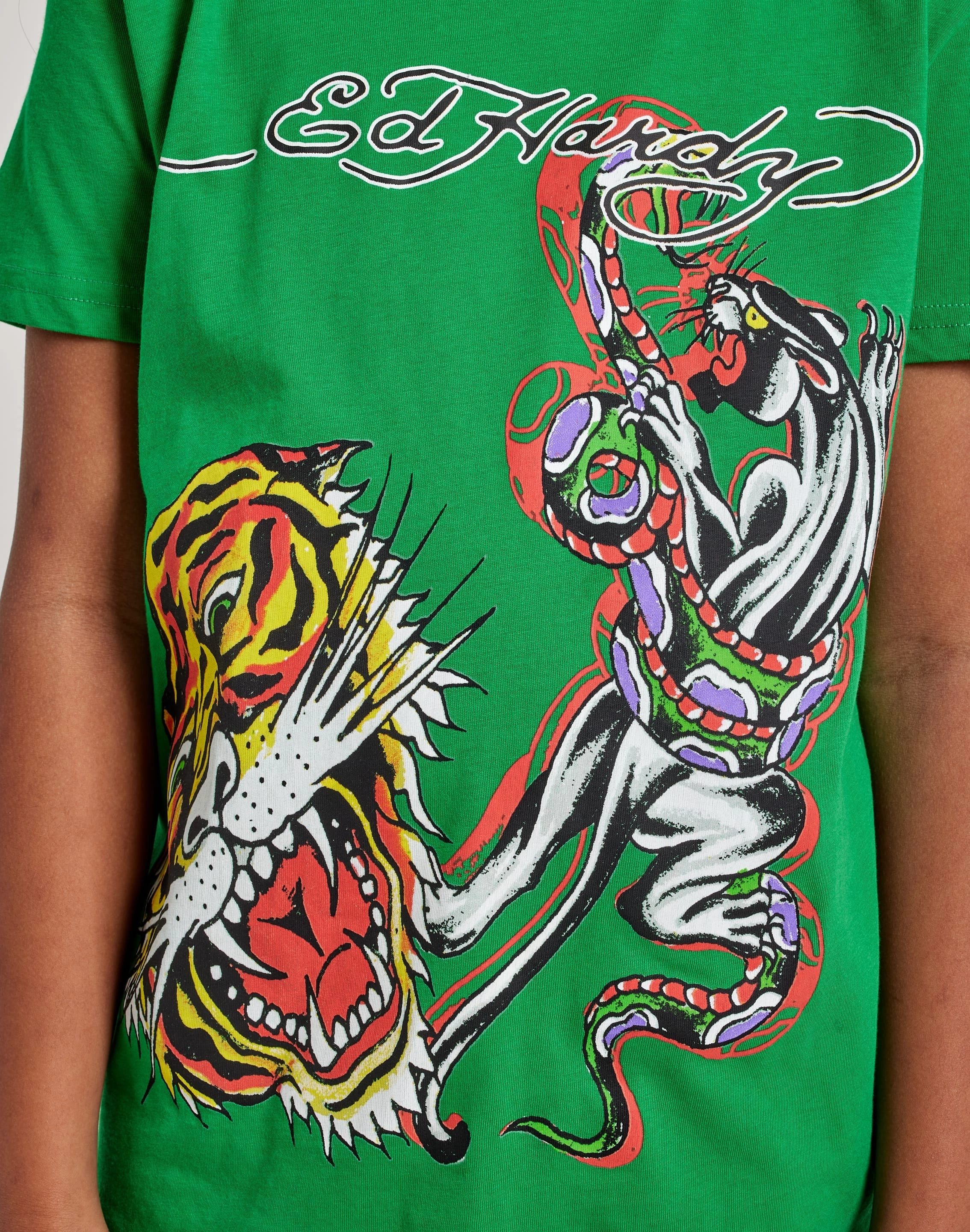 Ed Hardy Panther Lion Tee Grade-School Free shipping offers