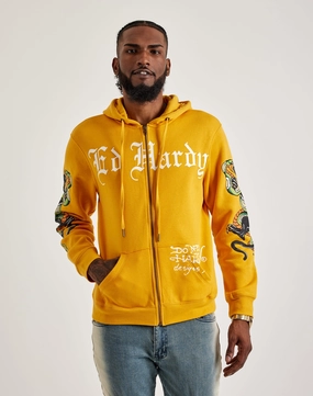 Ed Hardy Panther Snake Full-Zip Hoodie Fashion photography Fashionable options