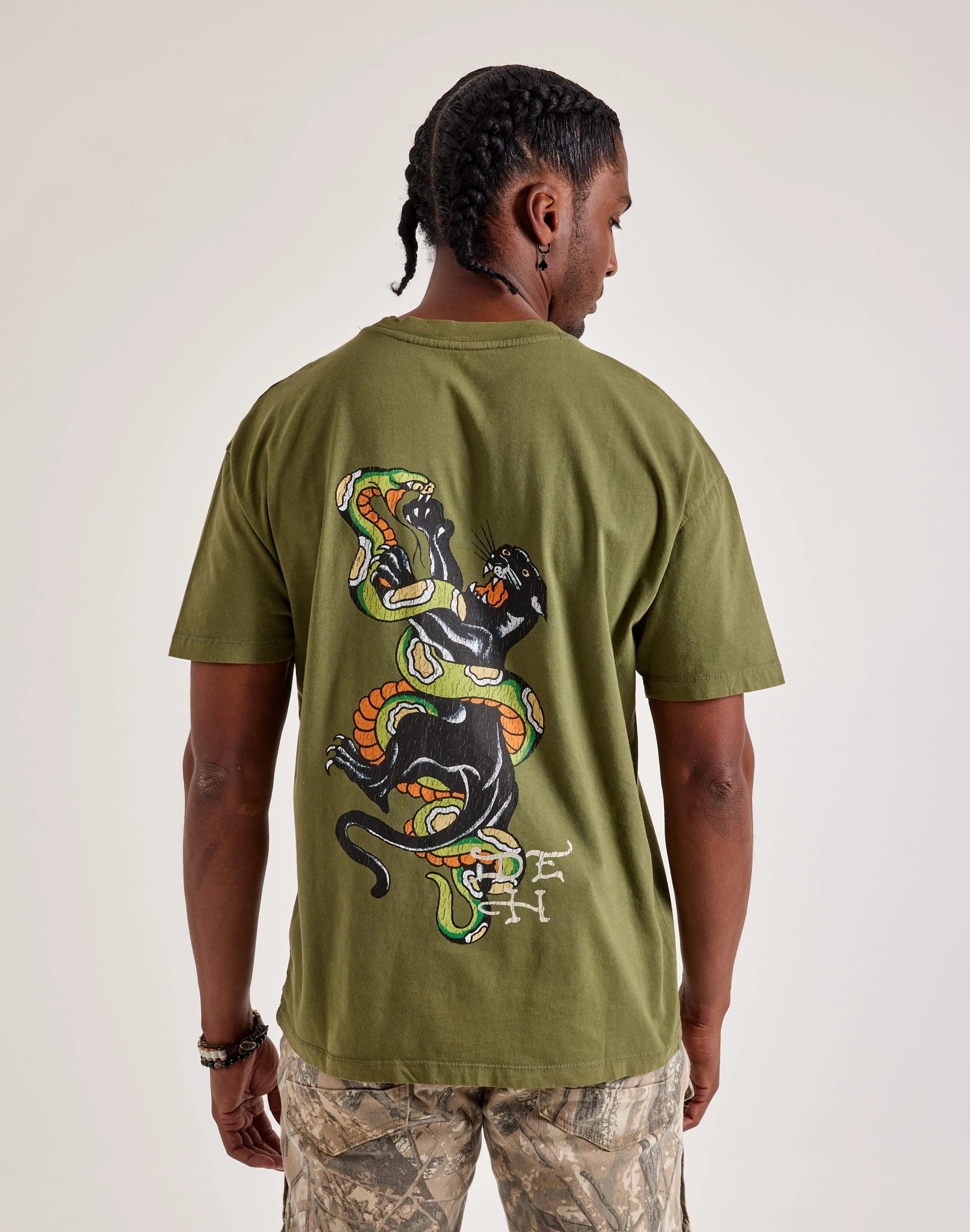 Ed Hardy Panther Snake Tee Bohemian style items