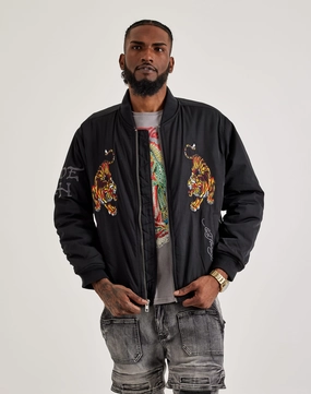 Ed Hardy Tiger Bomber Jacket Modern fashion Beachwear items
