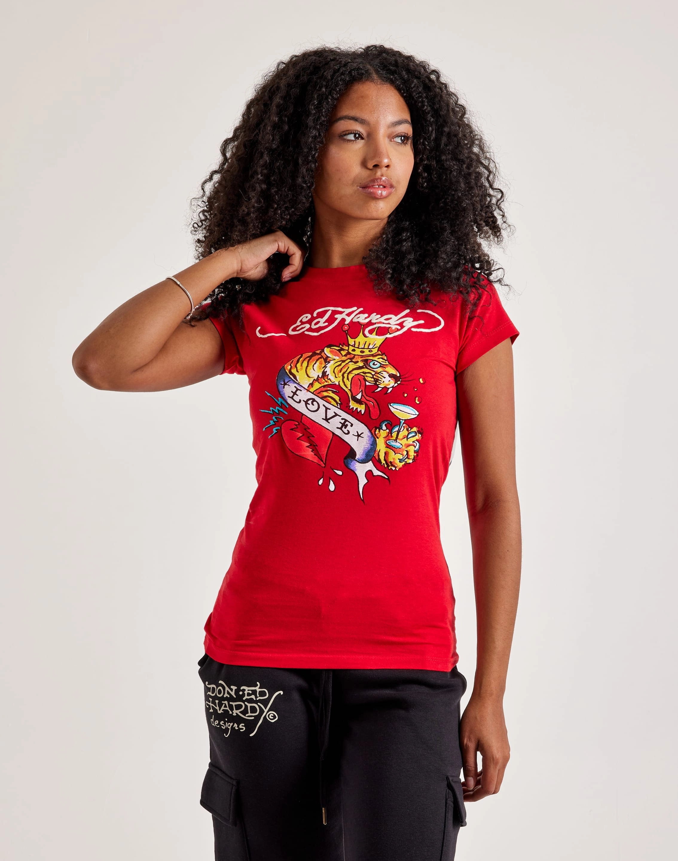 Ed Hardy Tiger Slim-Fit Tee Fashion shows Fashion catalog