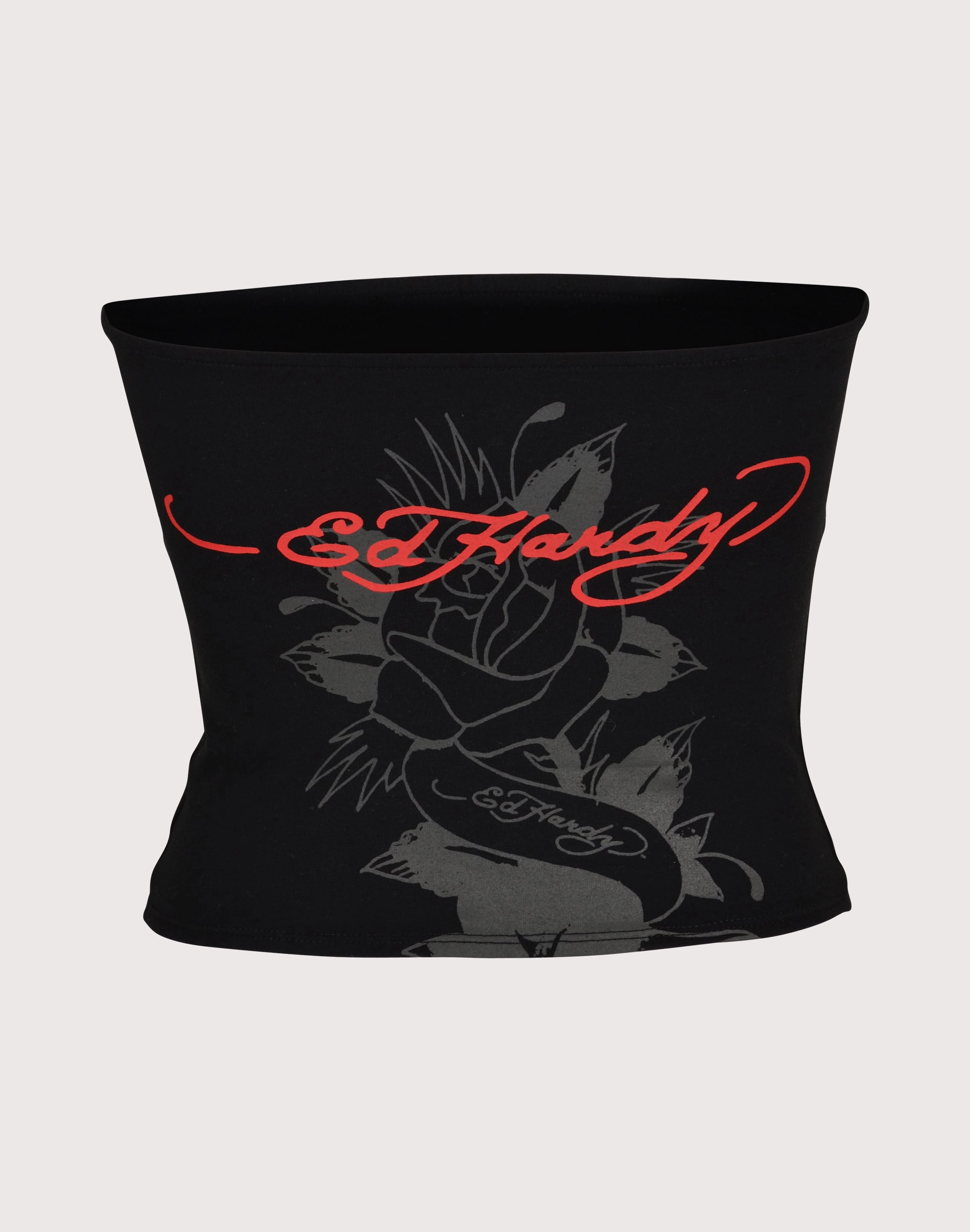 Ed Hardy Tiger Tube Black Top Fashion culture