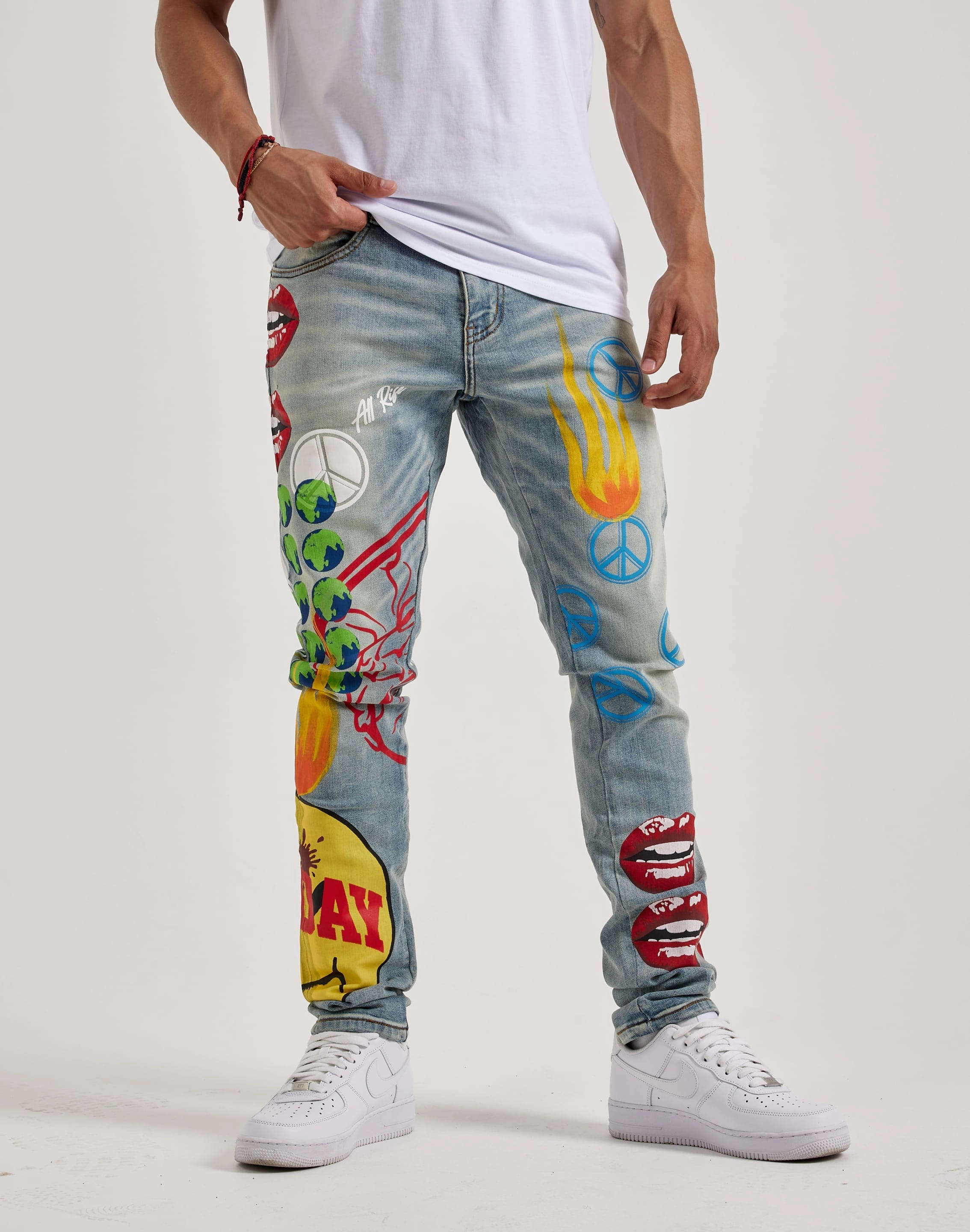 Fashion catalog Embellish Nyc Graphic Denim Jeans Fashion for all ages