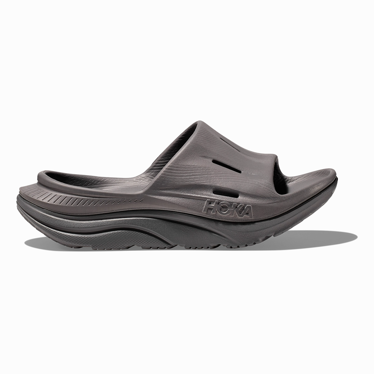 Enduring Hoka Ora Recovery Slide 3 - Grey - Grey Stunning