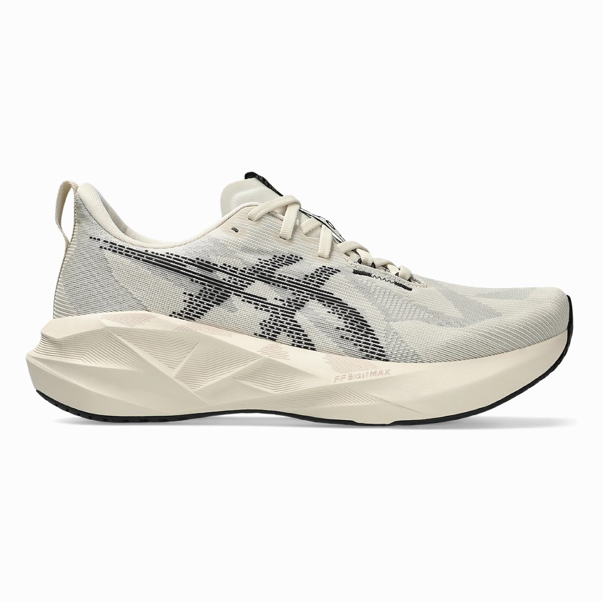Asics Novablast 5 Oatmeal - Black Balanced Limited