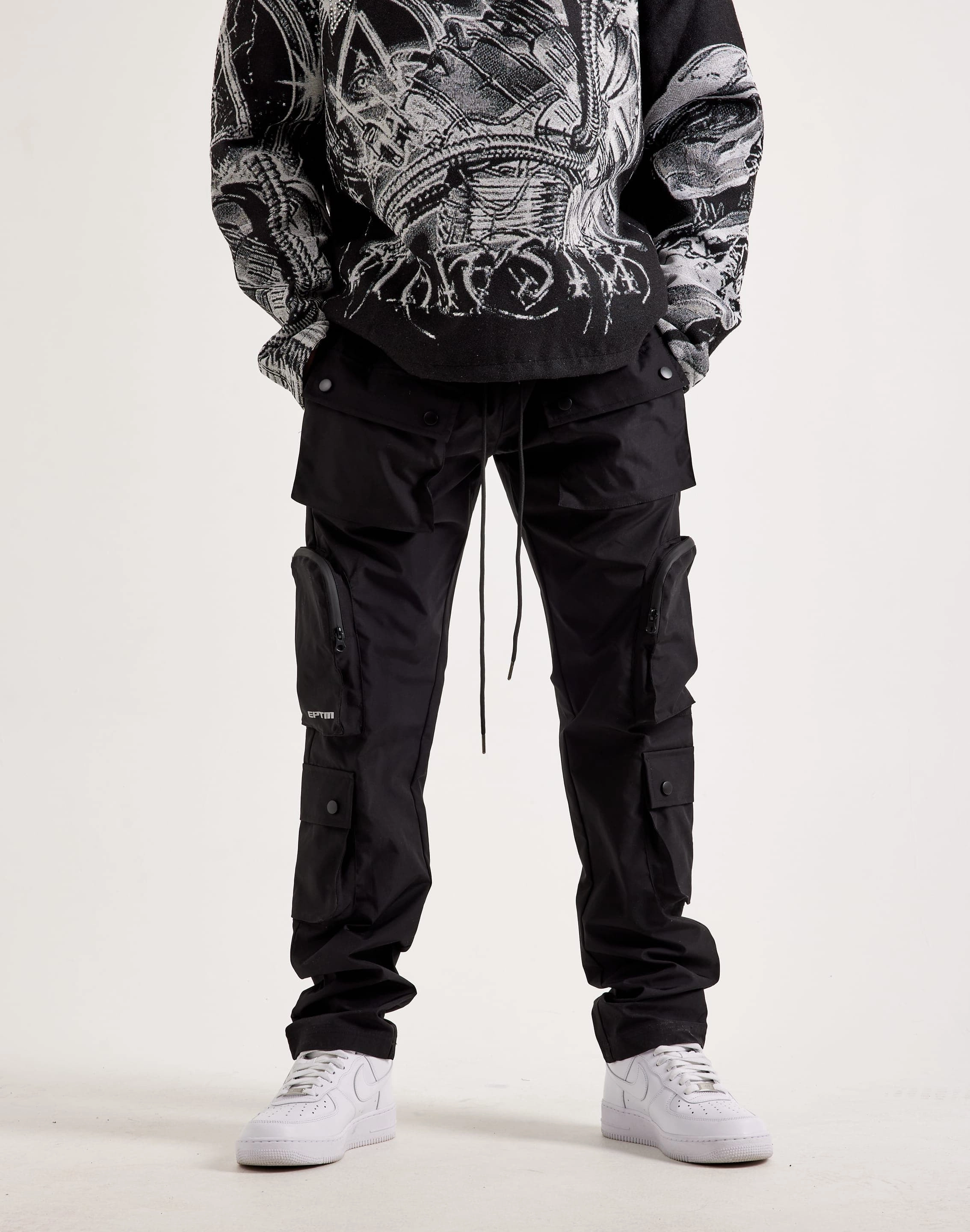 EPTM Dave East Cargo Pants Fashion museums Wool - sourced fashion