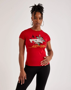 Ethical fashion choices Ed Hardy Love Eternal Slim-Fit Tee Clothing prices
