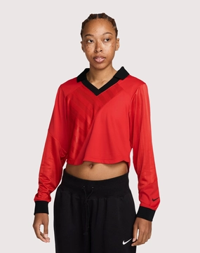 Ethical fashion choices Nike Sportswear Street Long-Sleeve Crop Jersey Wardrobe staples