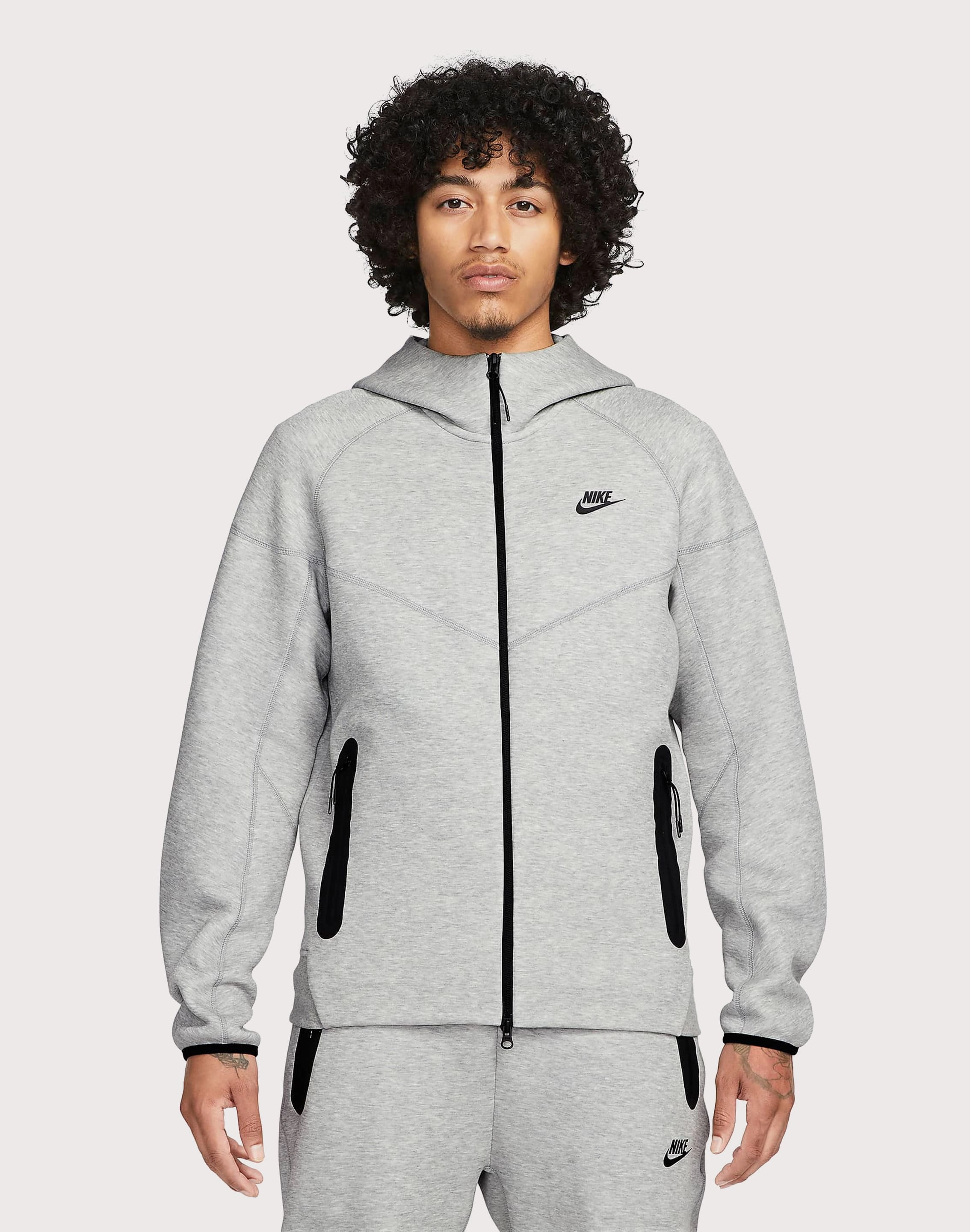 Embroidered fashion Nike Tech Fleece Windrunner Full-Zip Hoodie Fashion for all ages