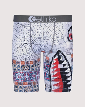 Ethika Bomber Stone Wall Boxer Briefs Linen - crafted fashion Fashion for all body types