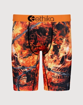 Ethika Fire Inside Boxer Briefs Fashion for all ages Organic fashion products
