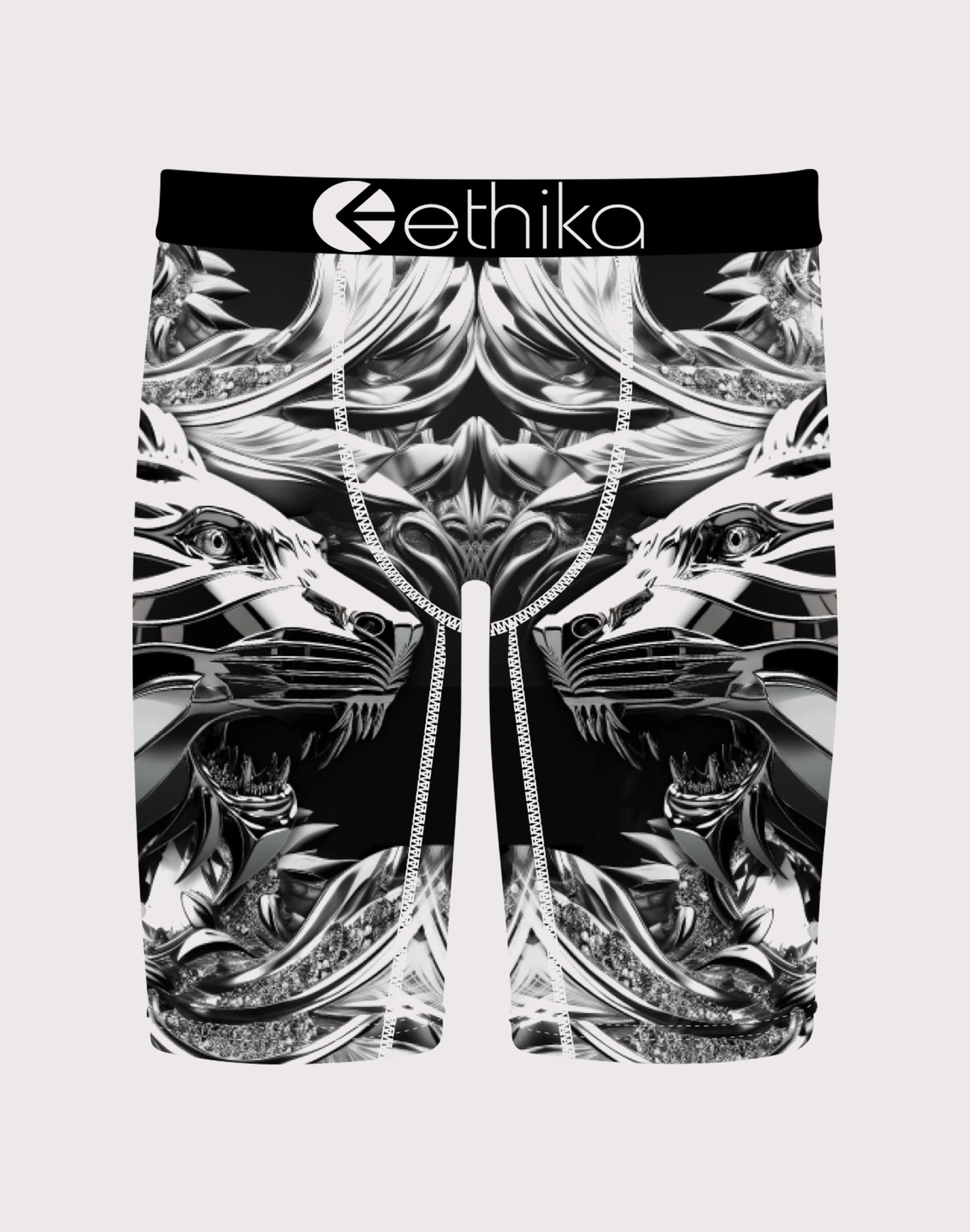 Silk - fabric fashion Ethika King Chrom Boxer Briefs Fashion-forward items