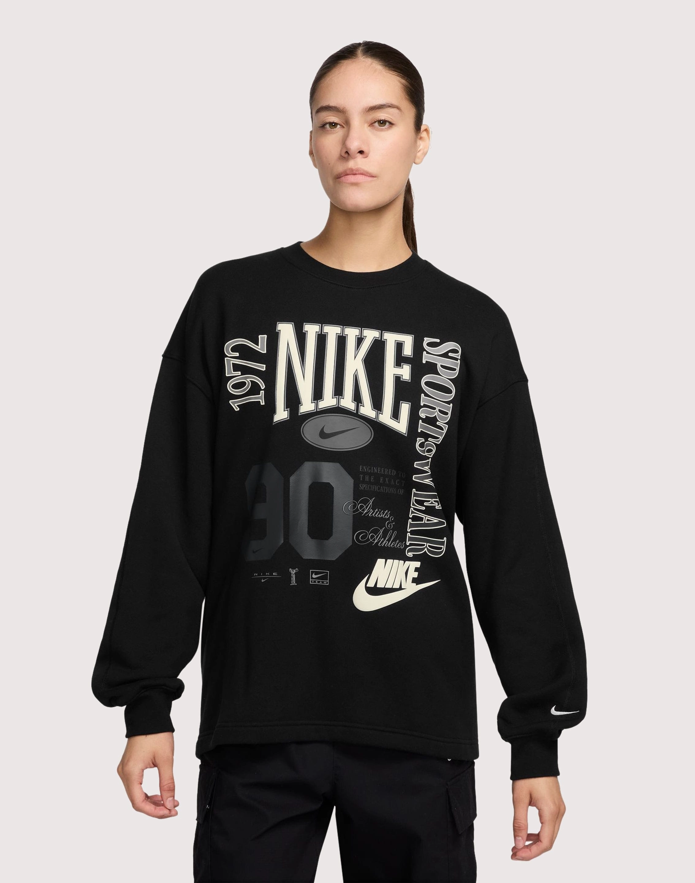 Evening wear Nike Sportswear Street Fleece Crewneck Sweatshirt Affordable fashion