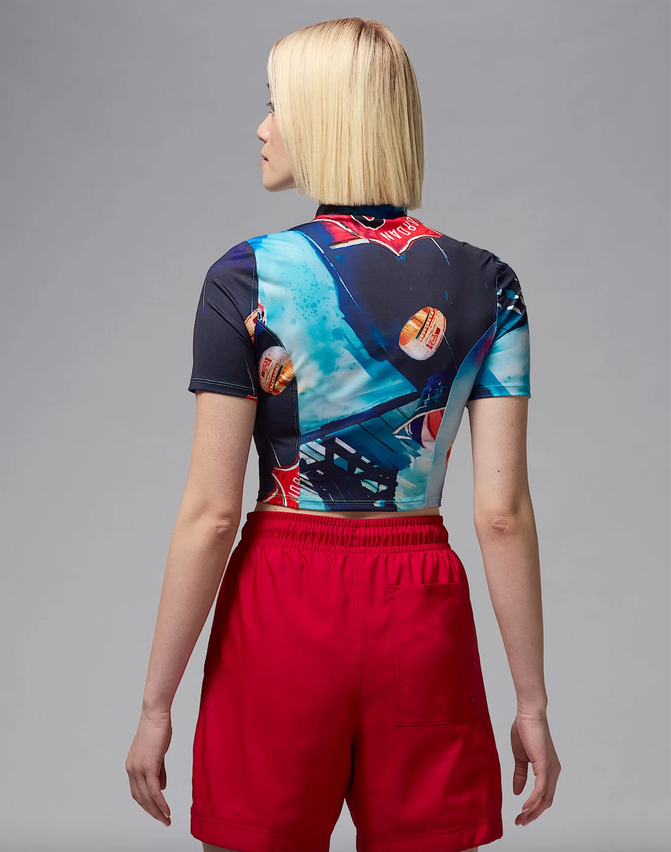 Everyday wear Jordan Printed Crop Top