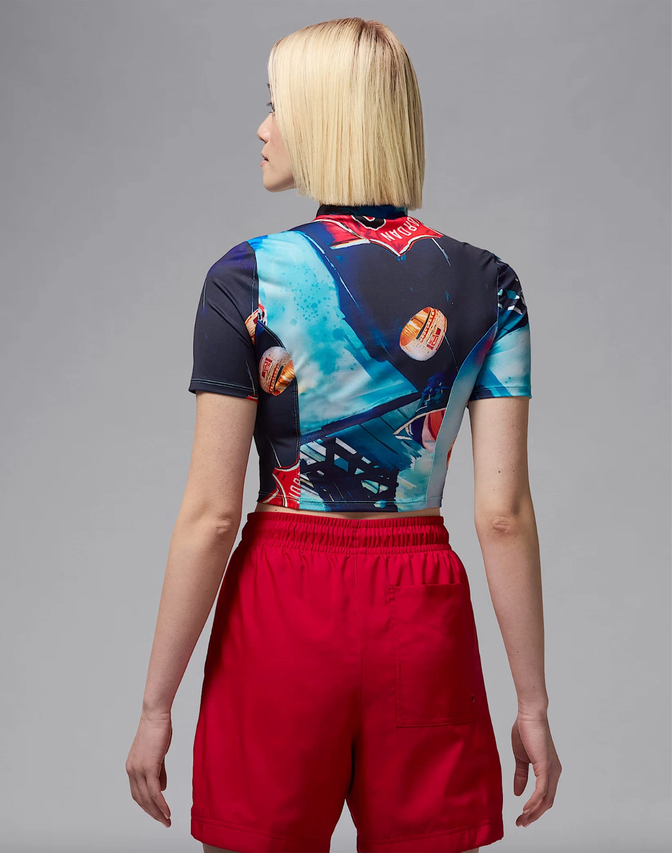 Everyday wear Jordan Printed Crop Top