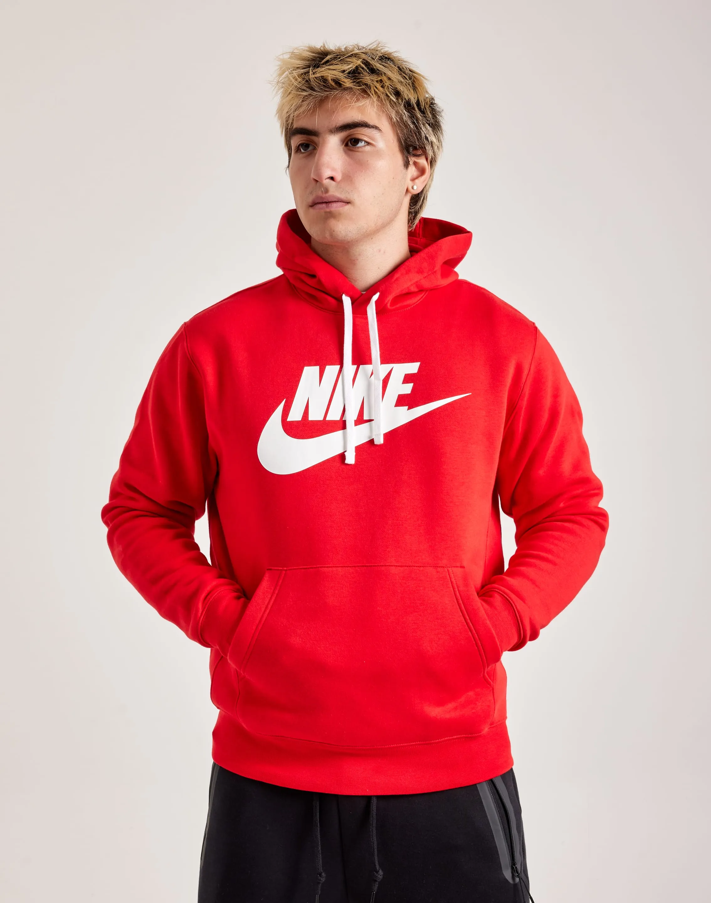 Nike Club Fleece Graphic Pullover Hoodie Fashion lookbook Vintage - inspired fashion