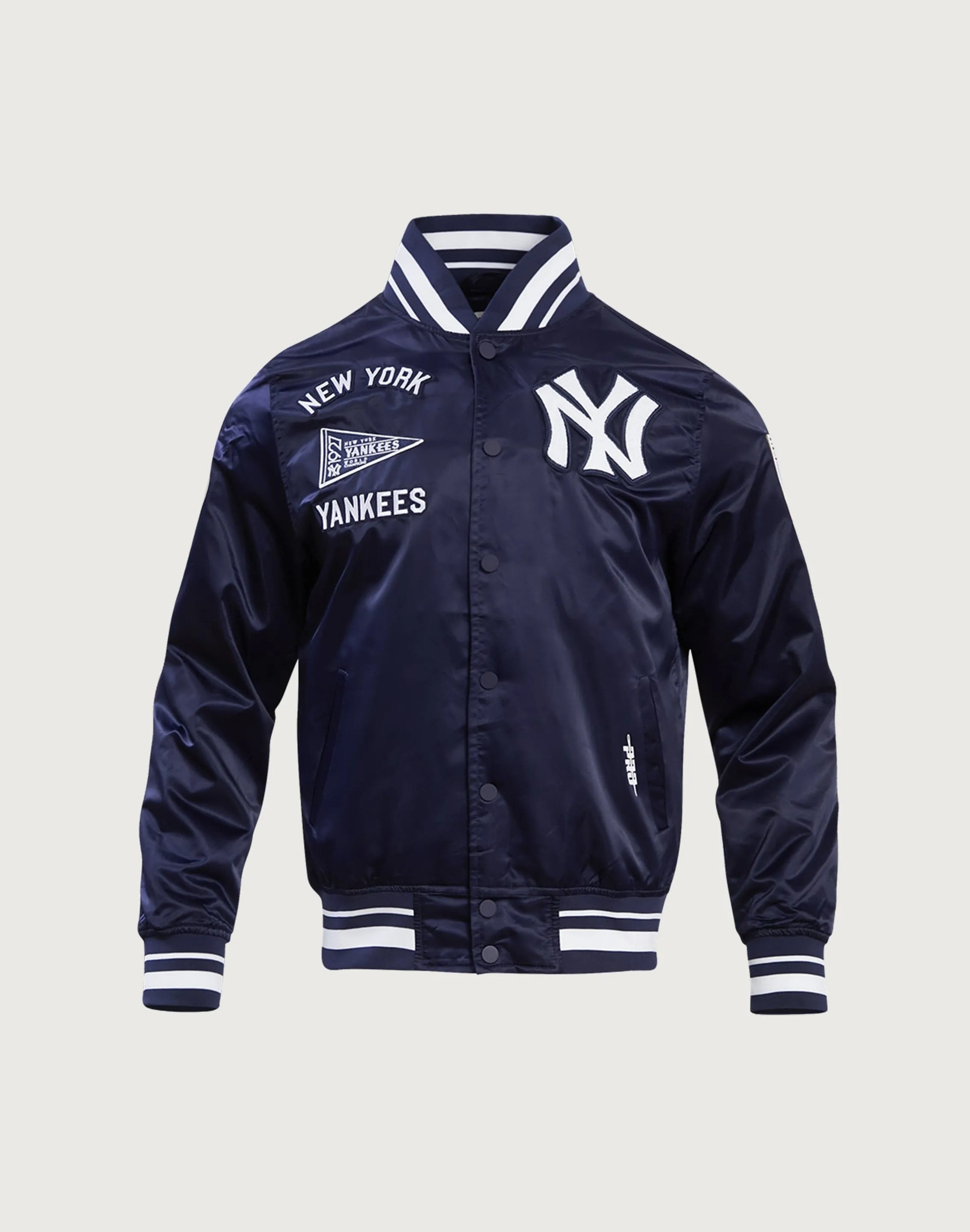 Fashion care (washing, ironing, etc.) Pro Standard New York Yankees Retro Classic Rib Satin Jacket Formal wear selections