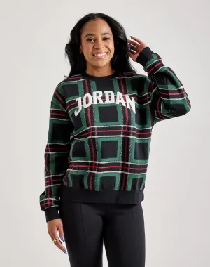 Fashion forecasting Jordan Brooklyn Fleece Crewneck Sweatshirt Recycled fashion materials