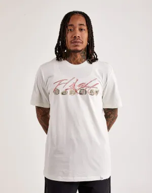 Fashion influencers' recommendations Jordan Flight Essential Rings Tee Denim products