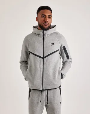 Fashion influencers' recommendations Nike Tech Fleece Windrunner Full-Zip Hoodie Leather - material fashion