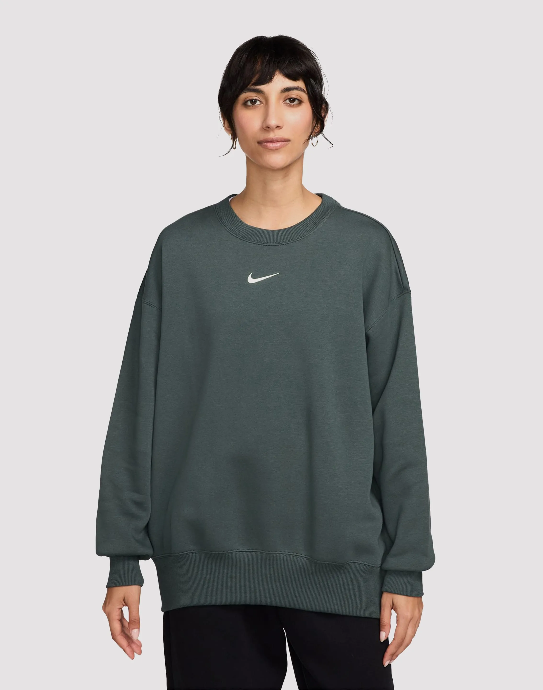 Fashion subscription services Nike Sportswear Phoenix Fleece Oversized Crewneck Sweatshirt Fashion influencers' recommendations