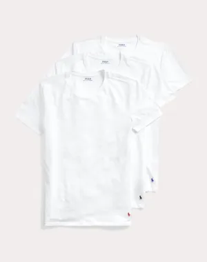 Fashion subscription services Polo Ralph Lauren Slim Fit Cotton Crewneck Tee 3-Pack Clearance fashion