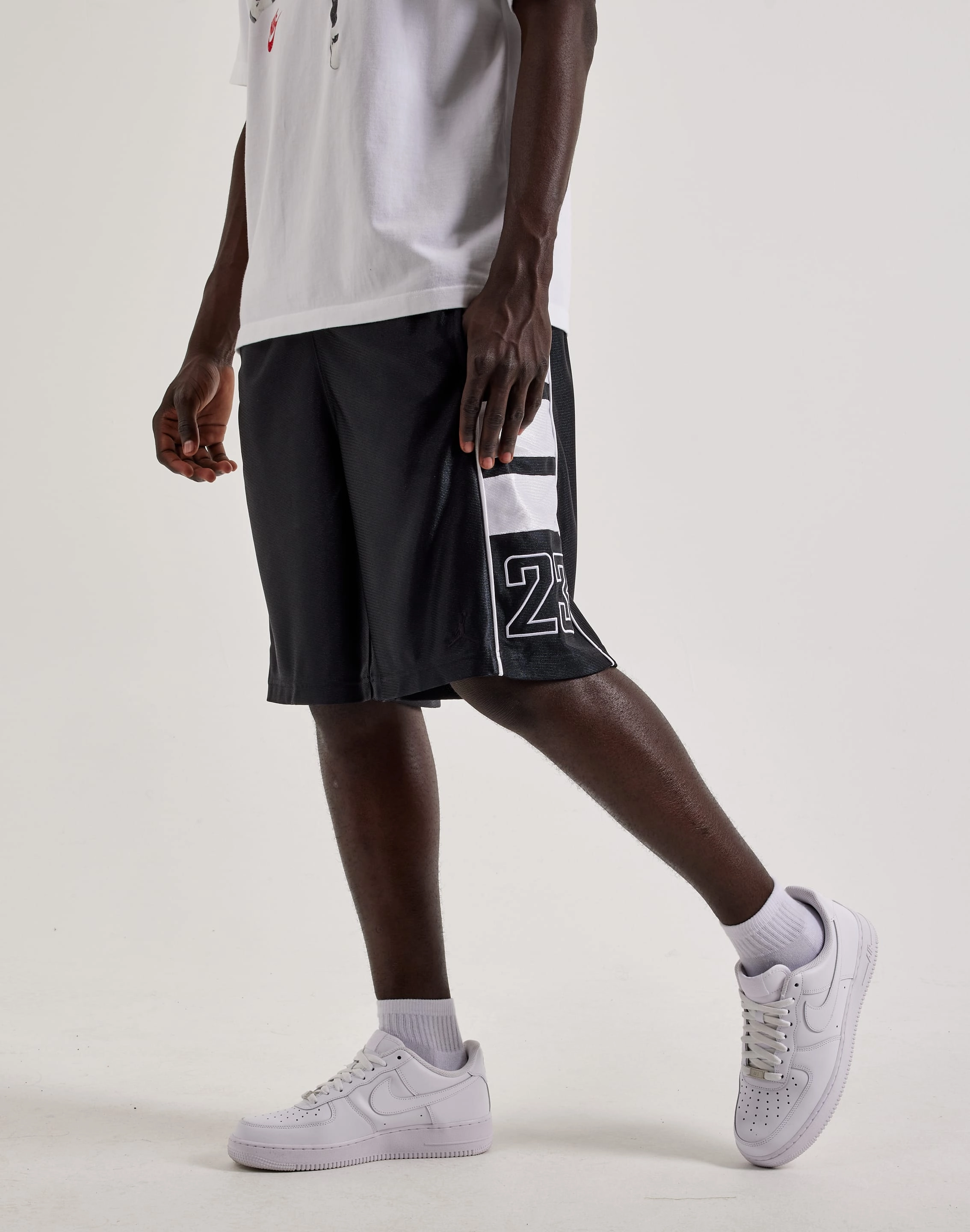 Jordan Brooklyn Cat Scratch Shorts Beaded fashion items Hip - hop fashion