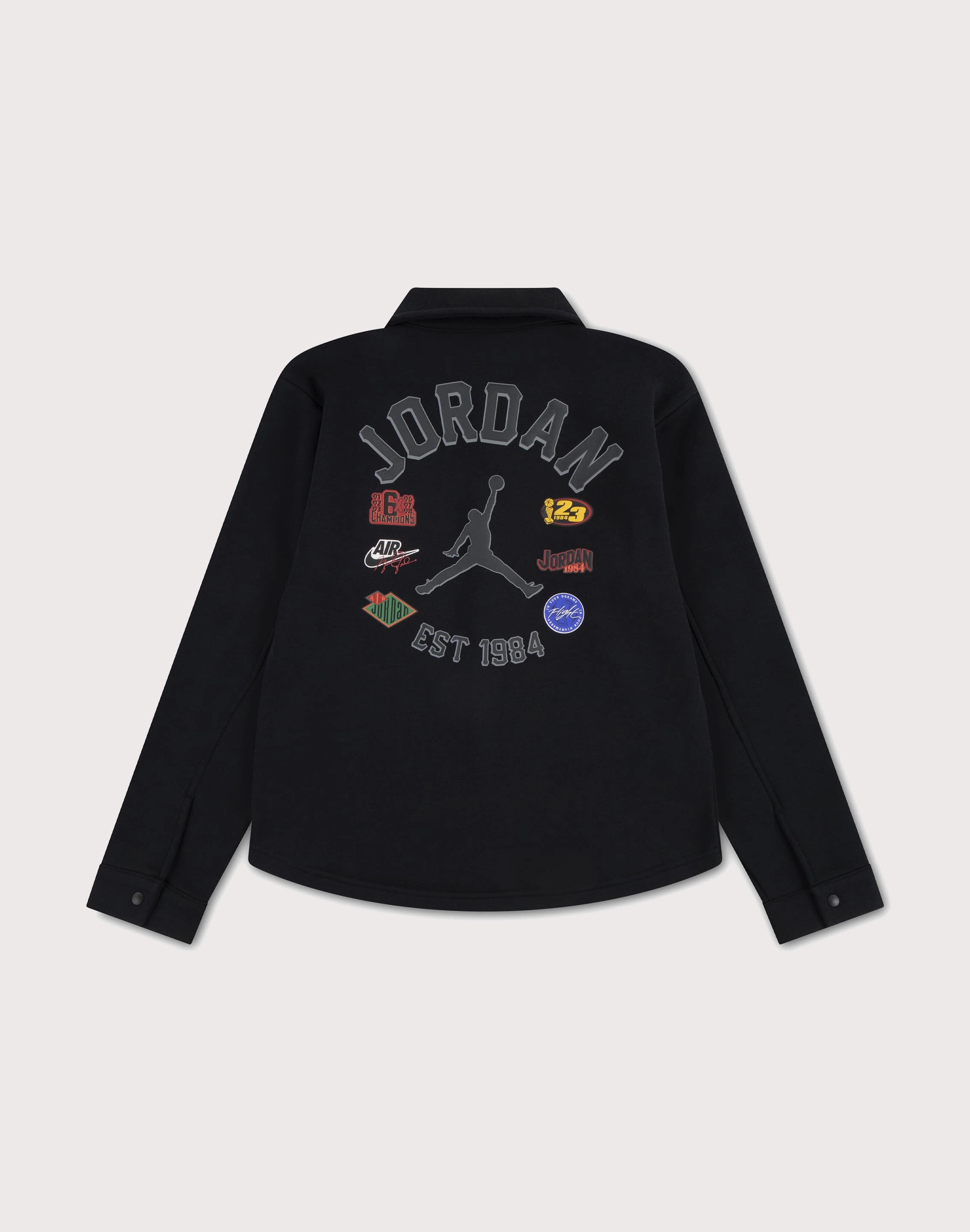 Fashion accessories Jordan Court Of Legends Long Sleeve Big Boys' Black Shirt