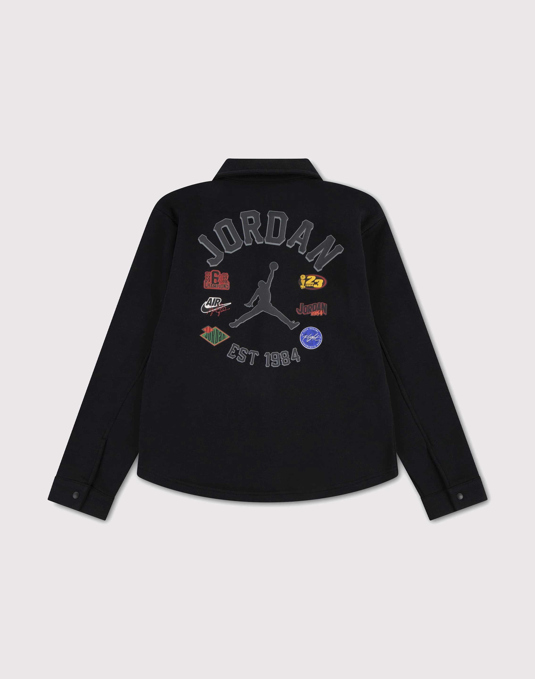 Fashion accessories Jordan Court Of Legends Long Sleeve Big Boys' Black Shirt