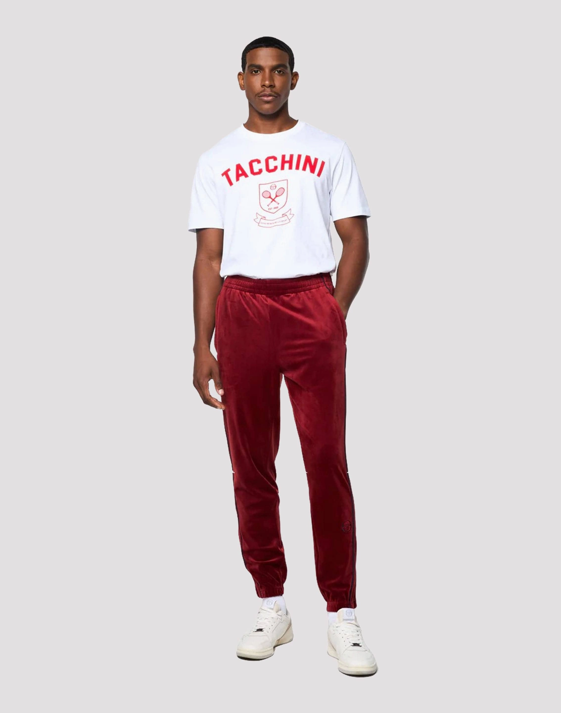 Silk - fabric fashion Sergio Tacchini Operations Inc Lioni Velour Track Pants Swimwear selections