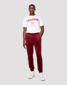 Fashion accessories Sergio Tacchini Operations Inc Lioni Velour Track Pants Spandex - incorporated fashion