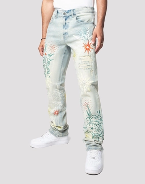 Fashion advice Grindhouse Straight Fit Stack Rhinestone Sevier Denim Jeans Style statements