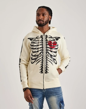 Fashion boutiques Roku Studio Skeleton Full-Zip Hoodie Fashion lookbook