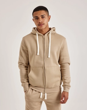 Fashion brands DH Essentials Basic Full-Zip Fleece Hoodie Fashion for all ages