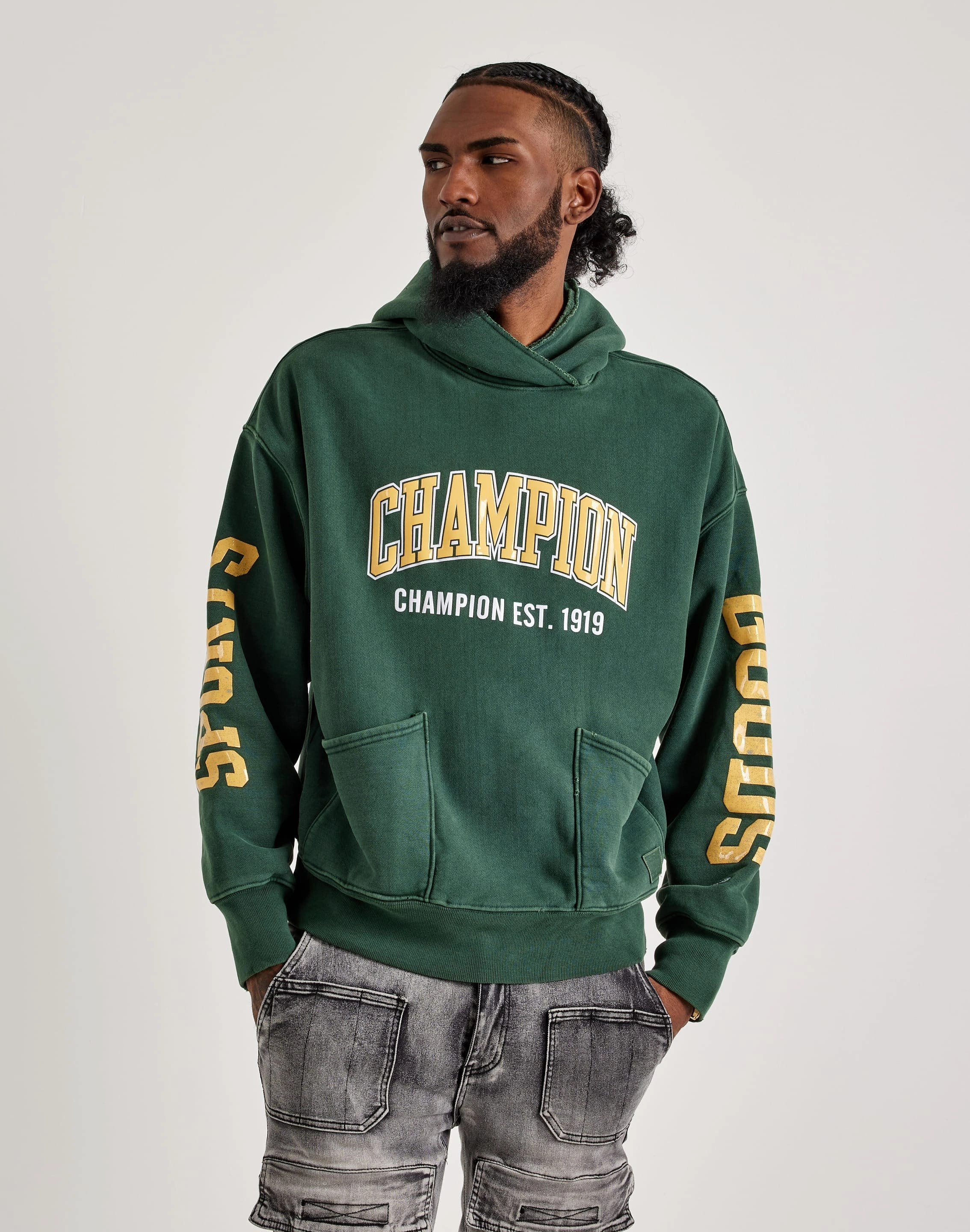 Champion Reverse Weave Crossover Hoodie Activewear gear Fashion collections
